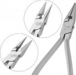 IDC-391 BIRD BEAK Pliers 12.5cmong Beak. Utility Pliers popular for working round wire.Cutter formation makes this Plier popular among doctors for working and cutting at the same time.Long and slim beak gives precise working. Tips are hardene