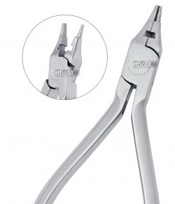 IDC-421 LOOP FORMING Pliers,with Cutter Tweed type 12.5cm. The Pliers gives perfect rings to the wire forming .065", .085" and .105" radius.Cutter formation makes this plier popular and gives additional working with time saving. Rivet Joint. 