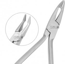 IDC-377 WEINGART Pliers 12.5cm. Serrated jaws for fim grip,angled shape gives smooth working with easy assess to the specified job. Rivet Joint. Stainless Steel