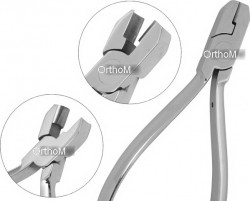 IDC-408 BENDING Pliers 12cm. The smooth concave and convex surface alloows forming of arch wires.Spring action.Rivet Joint.Stainless Steel.