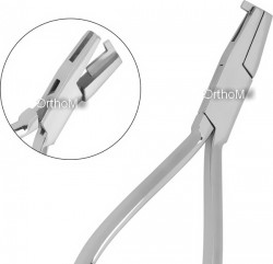 IDC-801 Ligature Forming Pliers. Easily bends ligature wire into a preformed ligature Stainless Steel